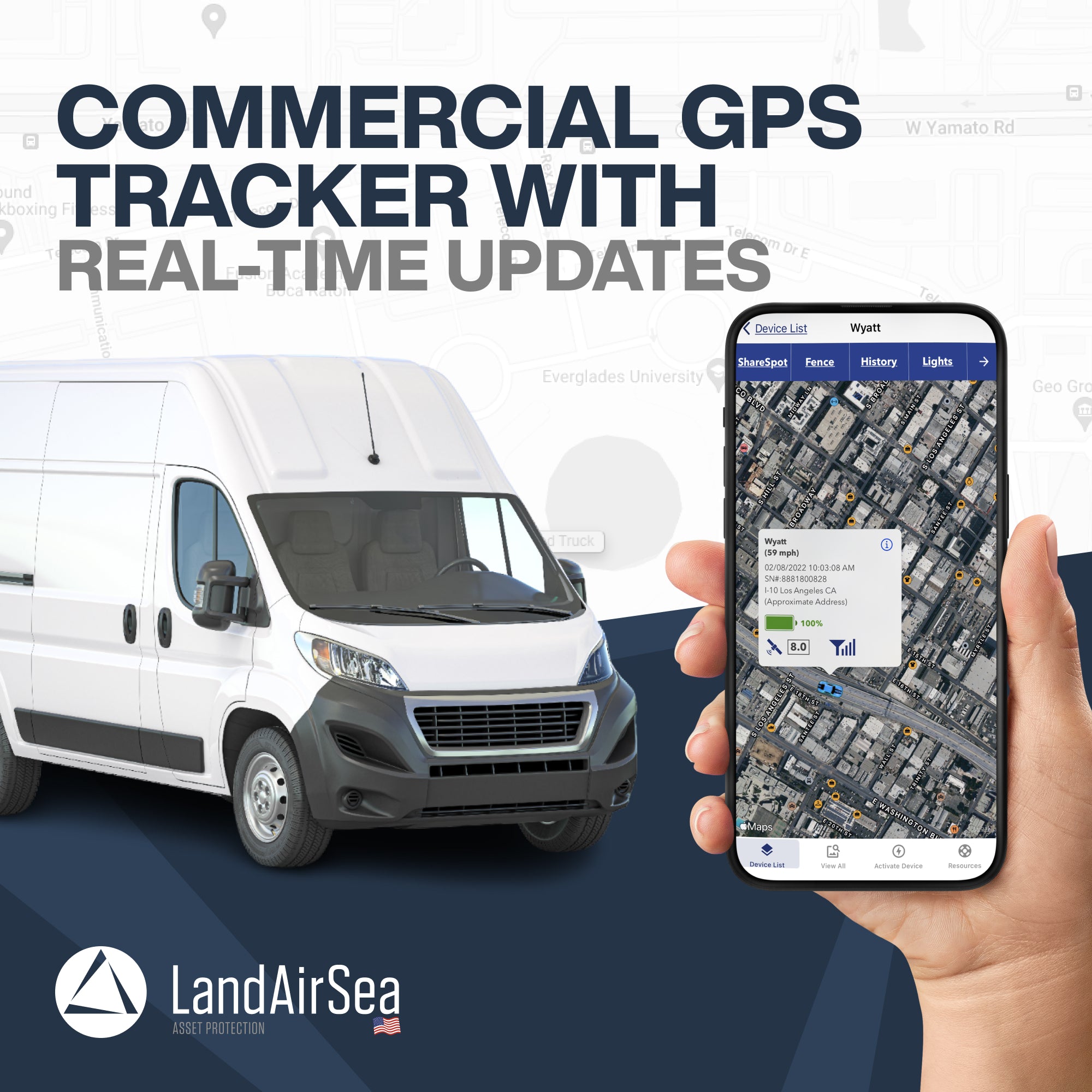 OVERDRIVE Commercial GPS Tracker