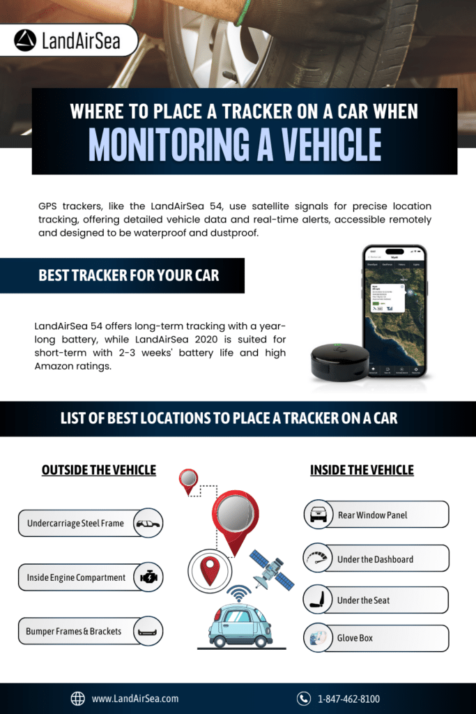 Where To Place A Tracker On A Car When Monitoring A Vehicle